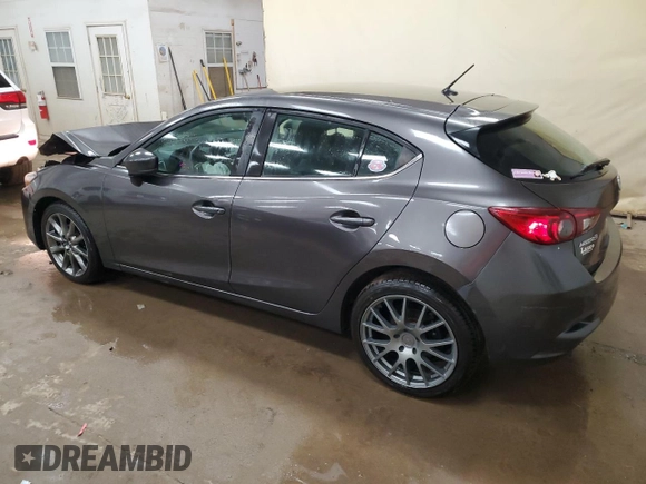 2018 Mazda 3 Touring with VIN 3MZBN1L34JM270270, listed as a Copart auction lot 80299014 with 123,789 mi miles and Salvage Title. Bid and sale history available at carsss.com. Image 2.