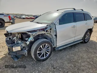 2019 Toyota Highlander SE z VIN 5TDKZRFH6KS559584, wystawiony jako Copart lot #63245505 z przebiegiem 128 991 mil mil oraz Szkoda całkowita • Salvage title. Historia ofert i sprzedaży dostępna na DreamBid. Obrazek 1.