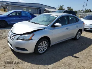 2014 Nissan Sentra SV with VIN 3N1AB7AP7EL672931, listed as a Copart auction lot 53701805 with 100,509 mi miles and Salvage Title. Bid and sale history available at DreamBid. Image 1.