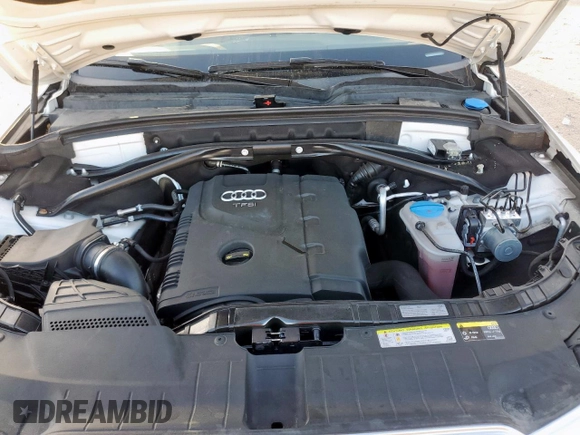 2017 Audi Q5 Premium with VIN WA1C2AFPXHA058733, listed as a Copart auction lot 61955185 with 60,052 mi miles and Salvage title. Bid and sale history available at DreamBid. Image 12.