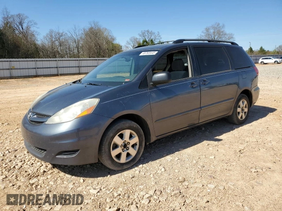 2008 Toyota Sienna CE with VIN 5TDZK23C58S204966, listed as a Copart auction lot 49763445 with 358,448 mi miles and Clean Title. Bid and sale history available at carsss.com. Image 1.