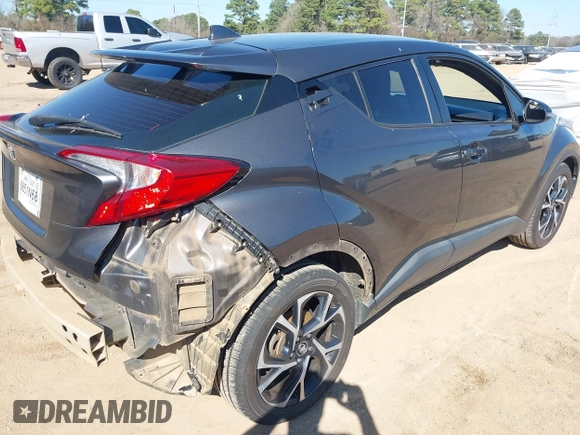 2018 Toyota C-HR XLE with VIN NMTKHMBXXJR021230, listed as a IAAI auction lot 41684693 with 157,438 mi miles and . Bid and sale history available at DreamBid. Image 4.