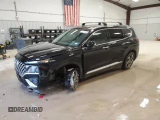 2022 Hyundai Santa Fe SEL with VIN 5NMS64AJ8NH375972, listed as a Copart auction lot 49029125 with 76,958 mi miles and Clean Title. Bid and sale history available at carsss.com. Image 1.