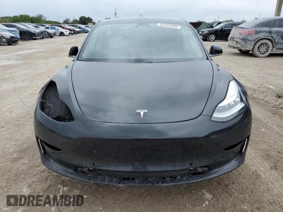 2019 Tesla Model 3 Mid Range with VIN 5YJ3E1EA7KF412426, listed as a Copart auction lot 55204205 with 73,230 mi miles and Non Repairable. Bid and sale history available at DreamBid. Image 5.