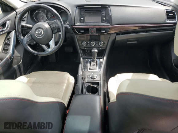 2015 Mazda 6 i Grand Touring with VIN JM1GJ1W58F1198480, listed as a Copart auction lot 53644765 with 103,642 mi miles and Salvage Title. Bid and sale history available at carsss.com. Image 8.