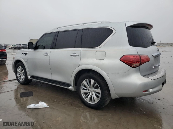 2017 Infiniti QX80 with VIN JN8AZ2NE8H9151366, listed as a Copart auction lot 42550095 with 199,887 mi miles and Clean Title. Bid and sale history available at carsss.com. Image 2.