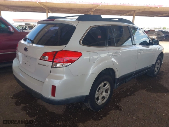 2012 Subaru Outback 2.5i with VIN 4S4BRCAC0C3216616, listed as a IAAI auction lot 42056244 with 158,130 mi miles. Bid and sale history available at carsss.com. Image 4.