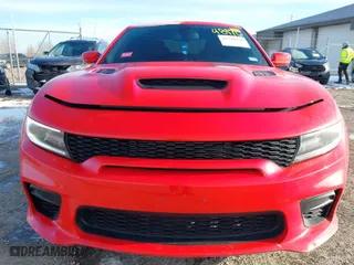 2021 Dodge Charger SRT Hellcat Widebody with VIN 2C3CDXL93MH592973, listed as a IAAI auction lot 41748976 with 24,884 mi miles. Bid and sale history available at carsss.com. Image 6.