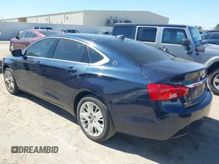 2017 Chevrolet Impala LS with VIN 2G11Z5S37H9196690, listed as a IAAI auction lot 41663555 with 108,283 mi miles and . Bid and sale history available at DreamBid. Image 3.