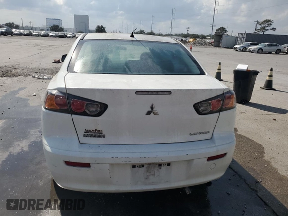 2013 Mitsubishi Lancer ES with VIN JA32U2FUXDU012558, listed as a Copart auction lot 77577504 with 47,841 mi miles and Salvage Title. Bid and sale history available at DreamBid. Image 6.