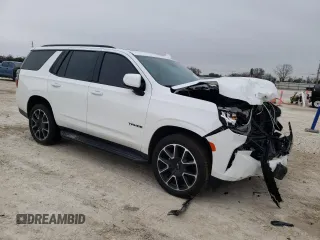 2023 Chevrolet Tahoe RST с VIN 1GNSCRKD4PR393695, выставлен на аукционе Copart как лот 45428455 с пробегом Не указан миль и Списание • Salvage title. История ставок и продаж доступна на DreamBid. Изображение 4.