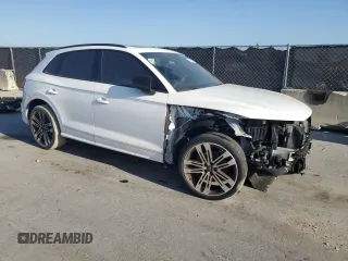 2019 Audi SQ5 Premium Plus z VIN WA1B4AFY0K2108166, wystawiony jako Copart lot #50959135 z przebiegiem 47 938 mil mil oraz Czysty tytuł • Clean title. Historia ofert i sprzedaży dostępna na DreamBid. Obrazek 4.