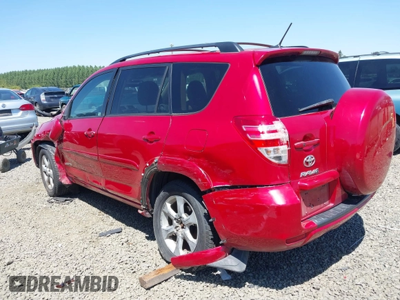 2011 Toyota RAV4 Ltd with VIN 2T3DK4DV5BW047595, listed as a IAAI auction lot 39888280 with 74,599 mi miles. Bid and sale history available at carsss.com. Image 3.