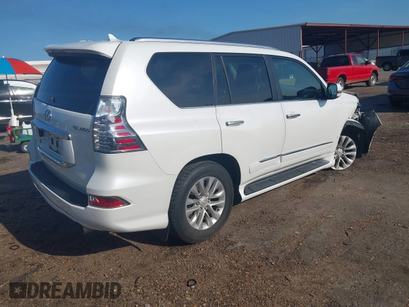2015 Lexus GX 460 with VIN JTJBM7FX6F5102955, listed as a IAAI auction lot 42549554 with 131,454 mi miles and . Bid and sale history available at DreamBid. Image 4.