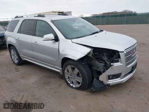 2013 GMC Acadia Denali with VIN 1GKKVTKD4DJ193074, listed as a IAAI auction lot 41879085 with 119,731 mi miles. Bid and sale history available at carsss.com. Image 1.