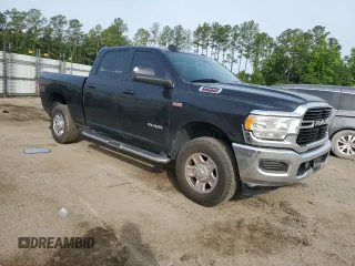 2021 Ram 2500 Big Horn with VIN 3C6UR5DJ8MG554449, listed as a Copart auction lot 53303604 with 80,702 mi miles and Salvage Title. Bid and sale history available at carsss.com. Image 4.