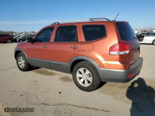 2009 Kia Borrego EX with VIN KNDJH741995027674, listed as a Copart auction lot 42526135 with 118,135 mi miles and Salvage Title. Bid and sale history available at carsss.com. Image 2.