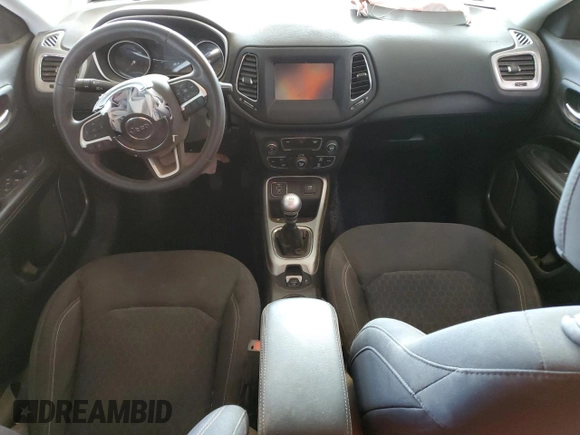 2019 Jeep Compass Sport with VIN 3C4NJCAB8KT622274, listed as a Copart auction lot 55503185 with 36,083 mi miles and Clean title. Bid and sale history available at DreamBid. Image 8.