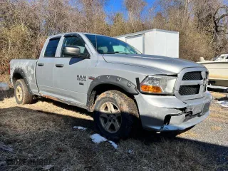 2013 Ram 1500 Tradesman with VIN 1C6RR7FT0DS710105, listed as a Copart auction lot 46686935 with 271,582 mi miles and Clean Title. Bid and sale history available at carsss.com. Image 1.