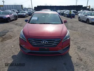 2017 Hyundai Sonata Sport with VIN 5NPE34AF6HH571353, listed as a IAAI auction lot 41796296 with 102,196 mi miles. Bid and sale history available at carsss.com. Image 12.