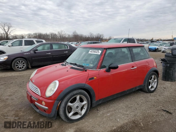 2003 MINI Hardtop с VIN WMWRC33403TE15093, выставлен на аукционе Copart как лот 44246425 с пробегом 144 086 миль миль и Чистый • Clean title. История ставок и продаж доступна на DreamBid. Изображение 1.
