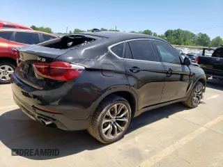 2017 BMW X6 sDrive35i with VIN 5UXKU0C33H0F99864, listed as a Copart auction lot 58706734 with 0 mi miles and Non Repairable. Bid and sale history available at carsss.com. Image 3.