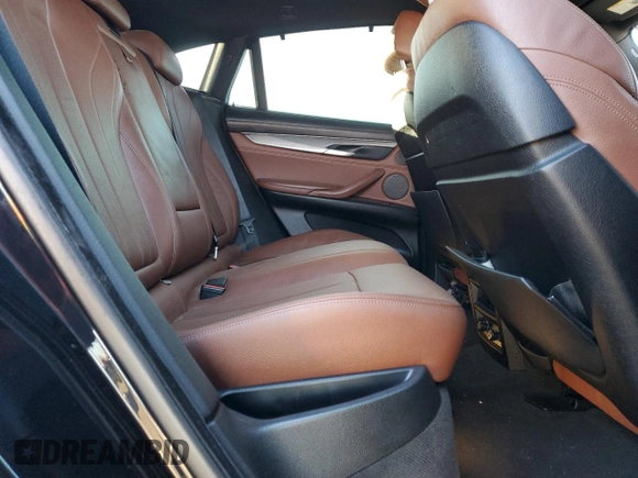 2015 BMW X6 xDrive50i with VIN 5UXKU6C52F0F94480, listed as a Copart auction lot 41539505 with 148,175 mi miles and Salvage Title. Bid and sale history available at carsss.com. Image 11.