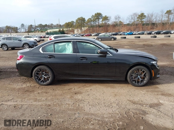 2025 BMW 3 Series 330i xDrive with VIN 3MW89CW0XS8F05079, listed as a IAAI auction lot 41679952 with 1,209 mi miles. Bid and sale history available at carsss.com. Image 13.