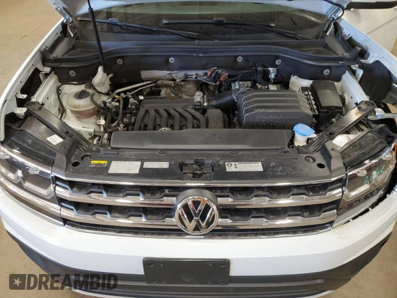 2018 Volkswagen Atlas Launch Edition with VIN 1V2BR2CA9JC508223, listed as a Copart auction lot 48465525 with 60,219 mi miles and Salvage title. Bid and sale history available at DreamBid. Image 12.