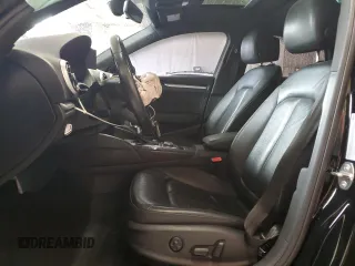 2017 Audi A3 Premium z VIN WAUAUGFFXH1051635, wystawiony jako Copart lot #56607485 z przebiegiem 133 659 mil mil oraz Szkody całkowita. Historia ofert i sprzedaży dostępna na DreamBid. Obrazek 7.