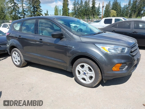 2017 Ford Escape S with VIN 1FMCU0F76HUC38828, listed as a IAAI auction lot 42100492 with 48,541 mi miles. Bid and sale history available at carsss.com. Image 1.