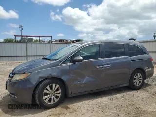 2015 Honda Odyssey EX-L z VIN 5FNRL5H64FB025675, wystawiony jako Copart lot #52401635 z przebiegiem 179 048 mil mil oraz Szkoda całkowita • Salvage title. Historia ofert i sprzedaży dostępna na DreamBid. Obrazek 1.