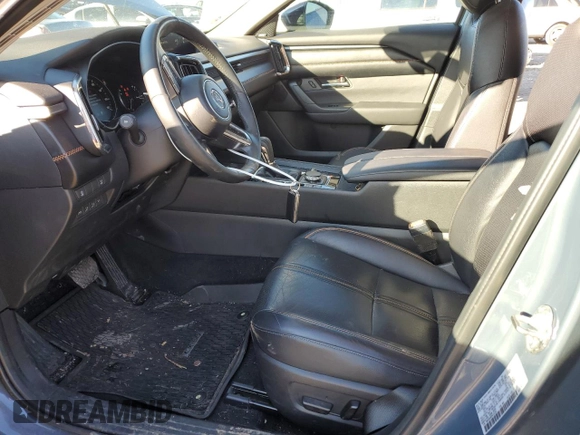 2023 Mazda CX-50 2.5 S Premium Plus Package with VIN 7MMVABEMXPN102266, listed as a Copart auction lot 46822415 with 53,288 mi miles and Salvage Title. Bid and sale history available at carsss.com. Image 7.