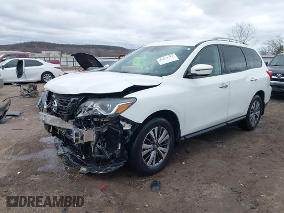 2018 Nissan Pathfinder SL z VIN 5N1DR2MM6JC647790, wystawiony jako IAAI lot #41223318 z przebiegiem 127 855 mil mil oraz . Historia ofert i sprzedaży dostępna na DreamBid. Obrazek 19.