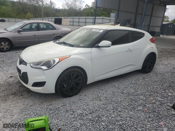 2016 Hyundai Veloster with VIN KMHTC6AD4GU289262, listed as a Copart auction lot 51991395 with 139,748 mi miles and Clean Title. Bid and sale history available at carsss.com. Image 1.