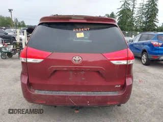 2011 Toyota Sienna XLE AAS with VIN 5TDYK3DC0BS093590, listed as a IAAI auction lot 42714201 with 155,699 mi miles and . Bid and sale history available at DreamBid. Image 16.