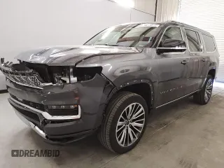 2024 Jeep Grand Wagoneer Series III with VIN 1C4SJSGPXRS170579, listed as a Copart auction lot 77591464 with 8,467 mi miles and Clean title. Bid and sale history available at DreamBid. Image 1.