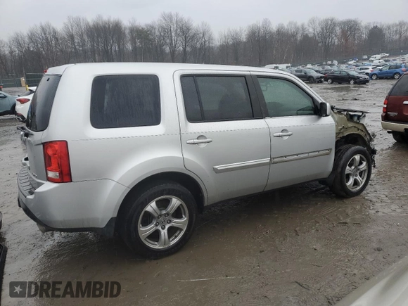 2015 Honda Pilot EX-L with VIN 5FNYF4H55FB021624, listed as a Copart auction lot 46852175 with 94,996 mi miles and Salvage Title. Bid and sale history available at carsss.com. Image 3.