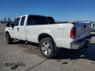 2007 Ford F-250 XL with VIN 1FTSX21P67EA04580, listed as a Copart auction lot 83778264 with 166,015 mi miles and Salvage Title. Bid and sale history available at DreamBid. Image 2.