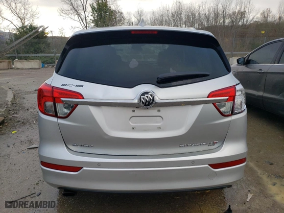 2017 Buick Envision Premium I with VIN LRBFXESXXHD092251, listed as a Copart auction lot 81632584 with 84,585 mi miles and Non Repairable. Bid and sale history available at carsss.com. Image 6.