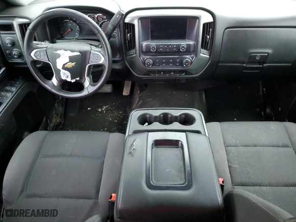2018 Chevrolet Silverado 1500 LT with VIN 1GCVKREC8JZ155111, listed as a Copart auction lot 46177495 with 145,673 mi miles and Salvage Title. Bid and sale history available at carsss.com. Image 8.