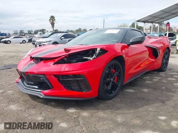 2020 Chevrolet Corvette 2LT with VIN 1G1Y73D46L5115960, listed as a IAAI auction lot 41774420 with 34,413 mi miles. Bid and sale history available at carsss.com. Image 17.