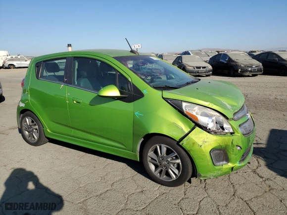 2016 Chevrolet Spark EV LT with VIN KL8CL6S03GC612358, listed as a Copart auction lot 74314764 with 28,483 mi miles and Salvage Title. Bid and sale history available at carsss.com. Image 4.