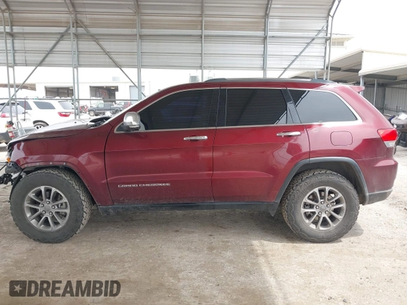 2016 Jeep Grand Cherokee Limited 75th Anniversary with VIN 1C4RJFBG2GC347615, listed as a IAAI auction lot 41945528 with 134,363 mi miles and . Bid and sale history available at DreamBid. Image 15.