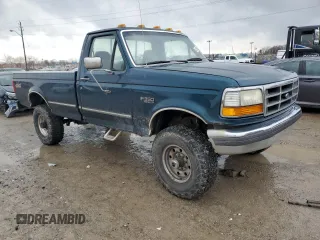 1997 Ford F-350 with VIN 1FTHF36G8VEB56577, listed as a Copart auction lot 84106284 with 126,868 mi miles and Salvage title. Bid and sale history available at DreamBid. Image 4.