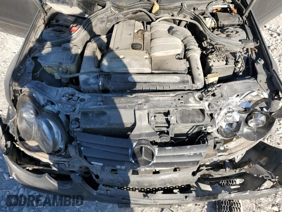 2002 Mercedes-Benz C 230/260/280/320 with VIN WDBRN47J52A307657, listed as a Copart auction lot 74555674 with 215,858 mi miles and Salvage Title. Bid and sale history available at DreamBid. Image 11.