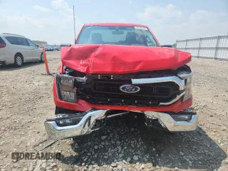 2023 Ford F-150 XL with VIN 1FTMF1C52PKE03201, listed as a Copart auction lot 59740895 with 36,713 mi miles and Salvage title. Bid and sale history available at DreamBid. Image 5.