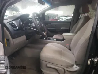 2015 Kia Sedona L with VIN KNDMA5C17F6025760, listed as a Copart auction lot 46440545 with 75,923 mi miles and Salvage Title. Bid and sale history available at DreamBid. Image 7.