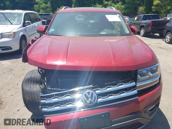 2019 Volkswagen Atlas SE with VIN 1V2UR2CA4KC553905, listed as a IAAI auction lot 42401734 with 71,405 mi miles and . Bid and sale history available at DreamBid. Image 12.