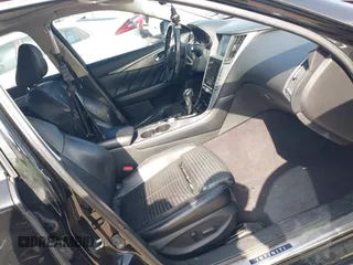 2014 Infiniti Q50 Hybrid Sport with VIN JN1AV7AP7EM691444, listed as a IAAI auction lot 41564726 with 128,834 mi miles and . Bid and sale history available at DreamBid. Image 5.
